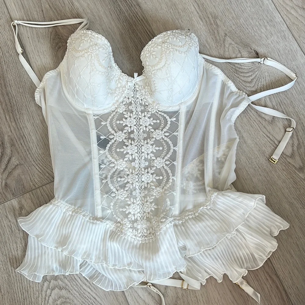In Bloom by jonquil bridal lingerie corset top - Picture 1 of 5